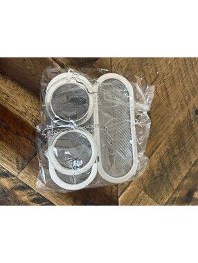 3 Pack Ultrasonic Cleaner Small Parts Basket, Stainless Steel Mesh Baskets